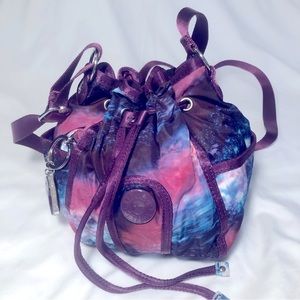 NWOT Kipling Gorilla Girls Drawstring Satchel